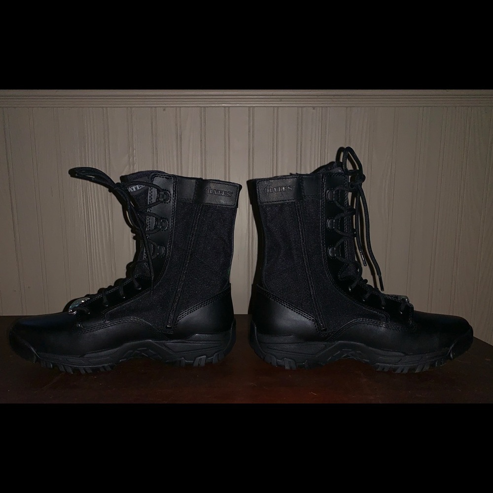 Boot Campaign Black Combat Boots - Smoke Free Home